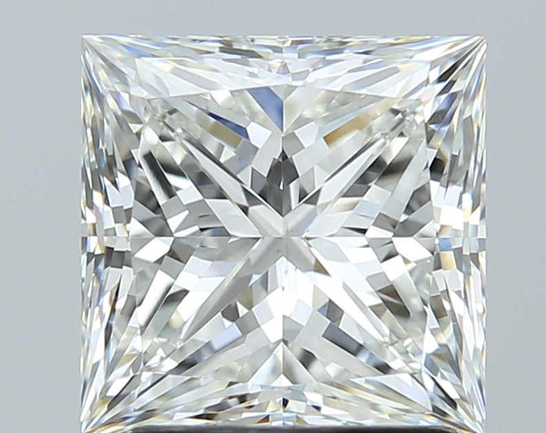 GIA 2.13 Carat Princess Cut Natural Diamond 鑽石