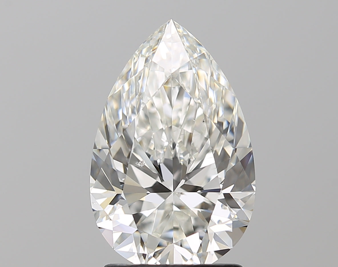 GIA 2.02 Carat Pear Natural Diamond 鑽石