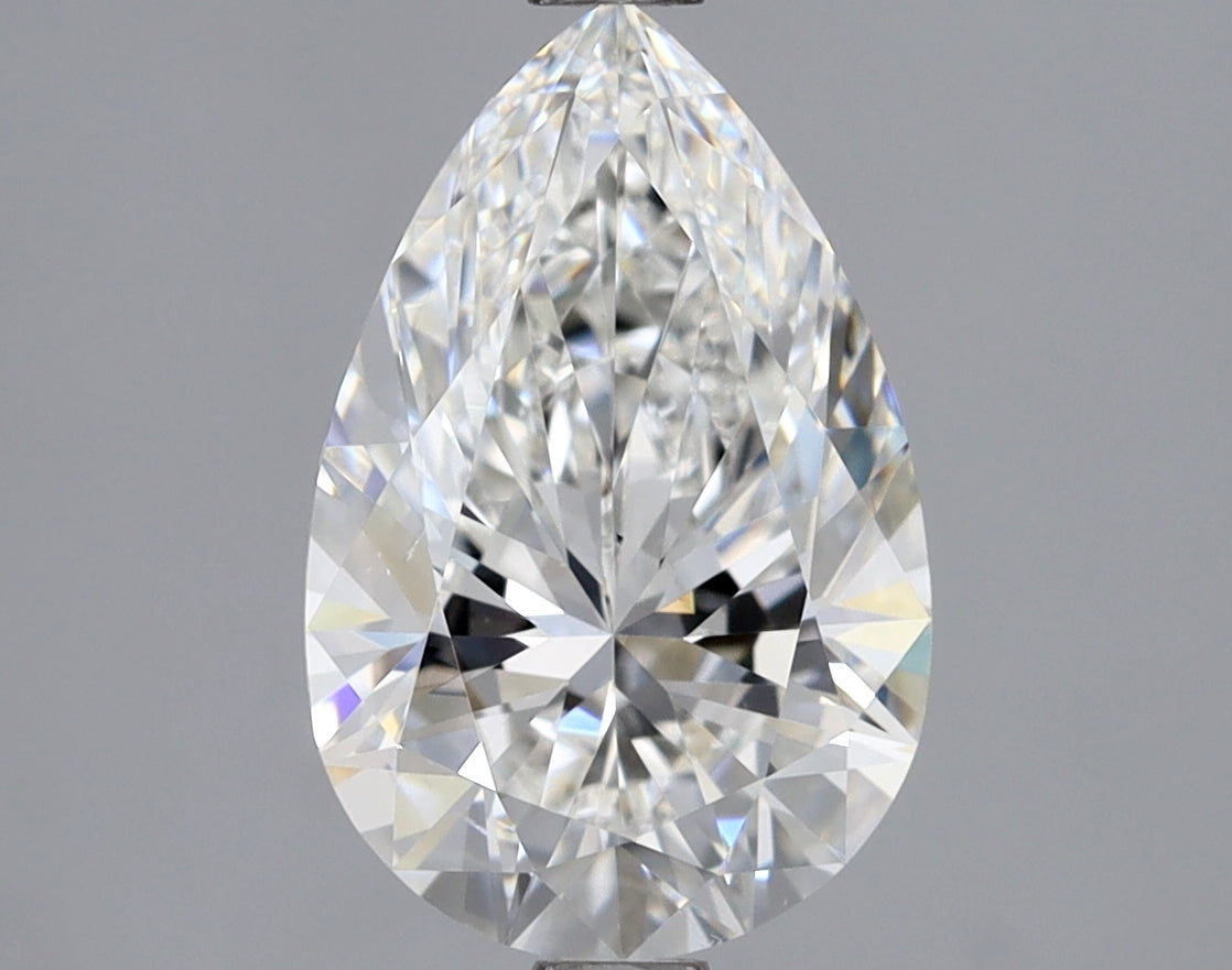 GIA 2 Carat Pear Natural Diamond 鑽石