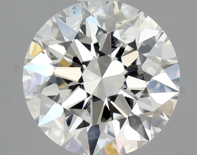 GIA 0.90 Carat Round Brilliant Natural Diamond 鑽石