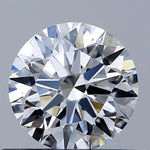 GIA 0.53 Carat Round Brilliant Natural Diamond 鑽石