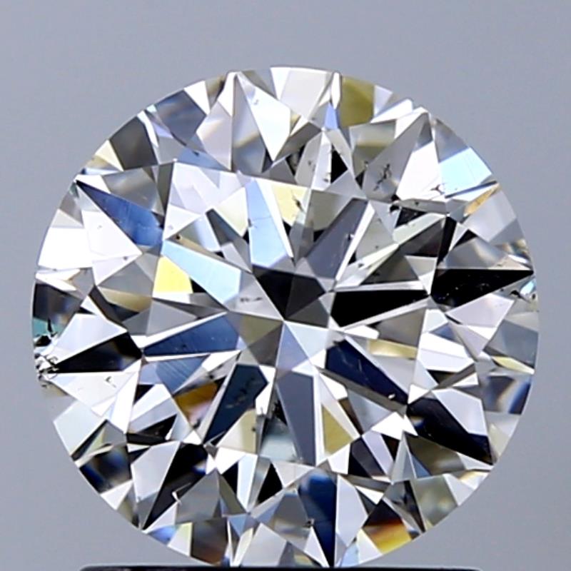 GIA 1.51 Carat Round Brilliant Natural Diamond 鑽石