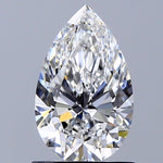 GIA 1 Carat Pear Natural Diamond 鑽石