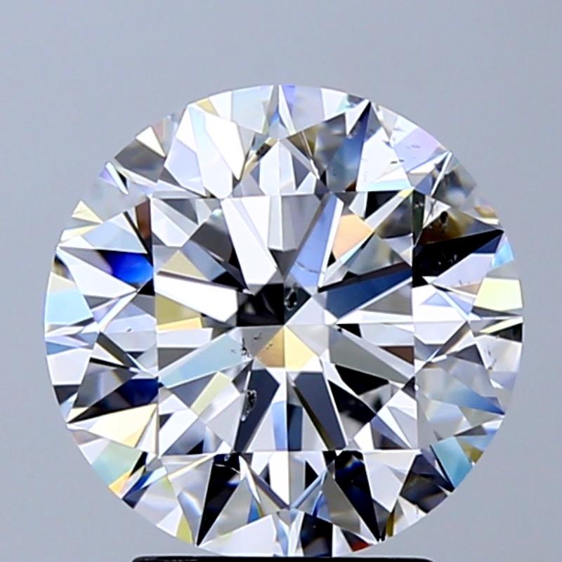 GIA 3.07 Carat Round Brilliant Natural Diamond 鑽石