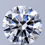 GIA 3 Carat Round Brilliant Natural Diamond 鑽石