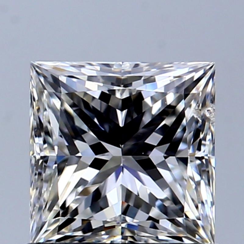 GIA 1 Carat Princess Cut Natural Diamond 鑽石