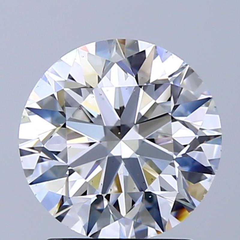 GIA 2 Carat Round Brilliant Natural Diamond 鑽石