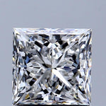 GIA 1 Carat Princess Cut Natural Diamond 鑽石