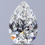 GIA 2.04 Carat Pear Natural Diamond 鑽石