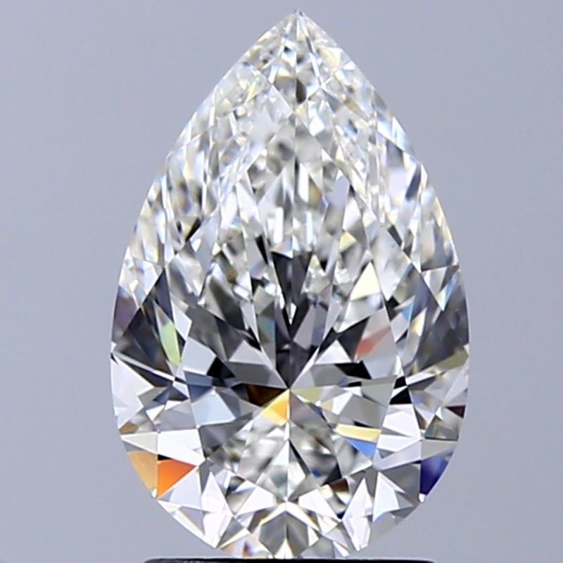 GIA 2.04 Carat Pear Natural Diamond 鑽石