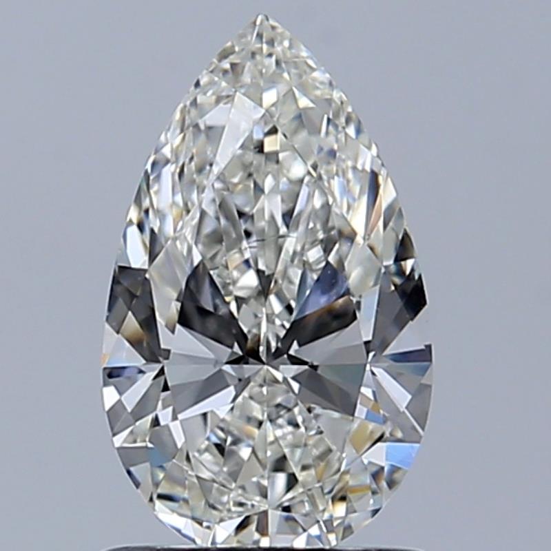 GIA 1 Carat Pear Natural Diamond 鑽石