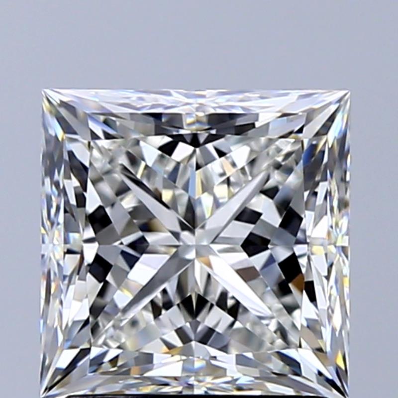 GIA 2 Carat Princess Cut Natural Diamond 鑽石