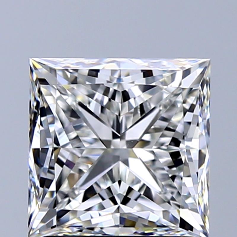GIA 2.01 Carat Princess Cut Natural Diamond 鑽石