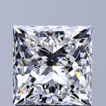 GIA 1.71 Carat Princess Cut Natural Diamond 鑽石