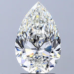 GIA 2.46 Carat Pear Natural Diamond 鑽石