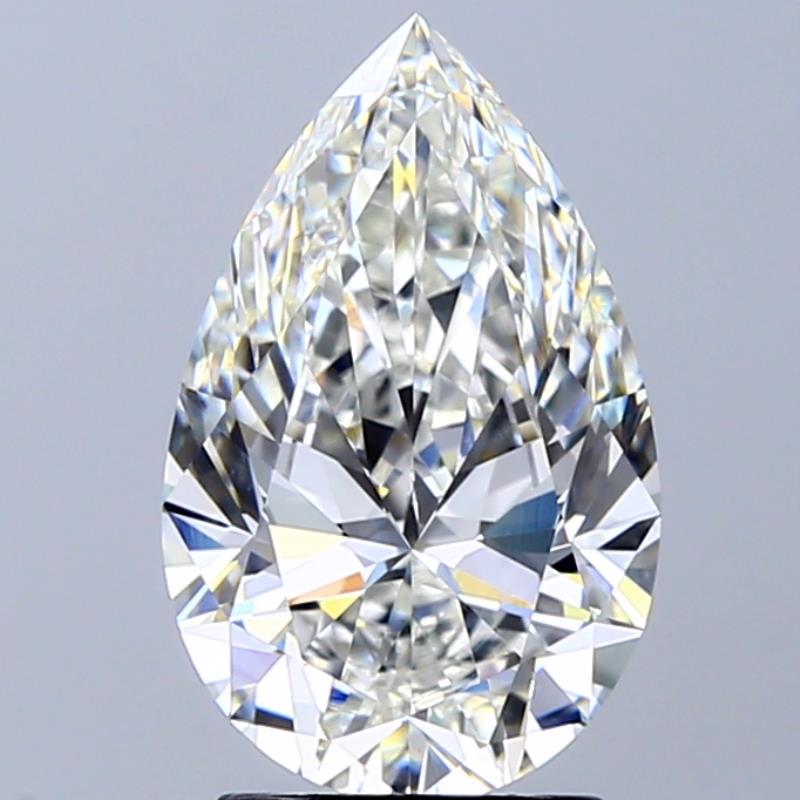 GIA 2.46 Carat Pear Natural Diamond 鑽石