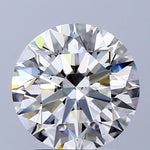 GIA 2.45 Carat Round Brilliant Natural Diamond 鑽石