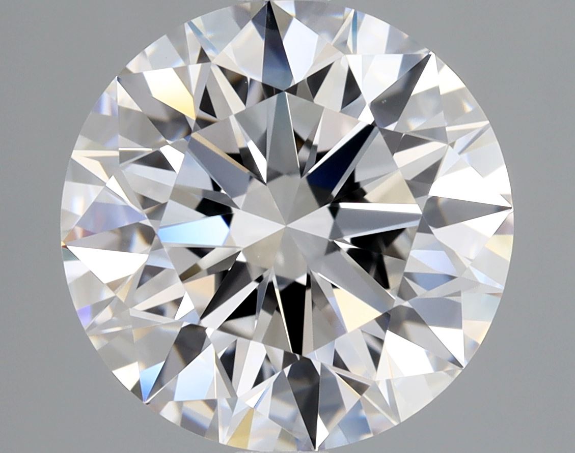 GIA 3.19 Carat Round Brilliant Natural Diamond 鑽石