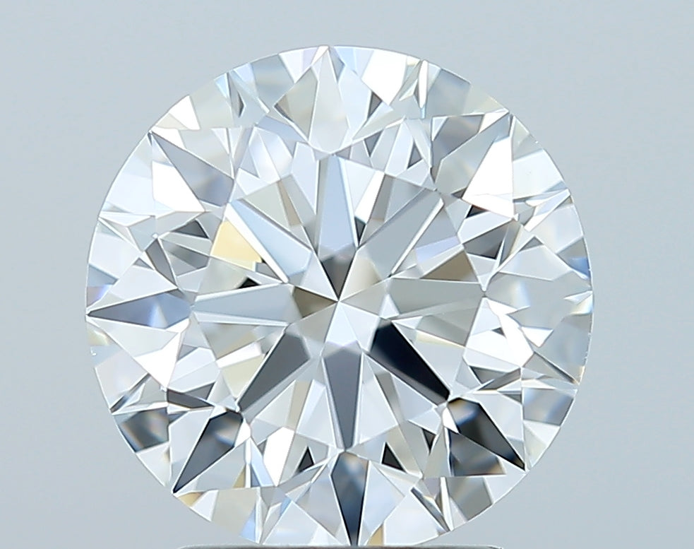 GIA 2.51 Carat Round Brilliant Natural Diamond 鑽石