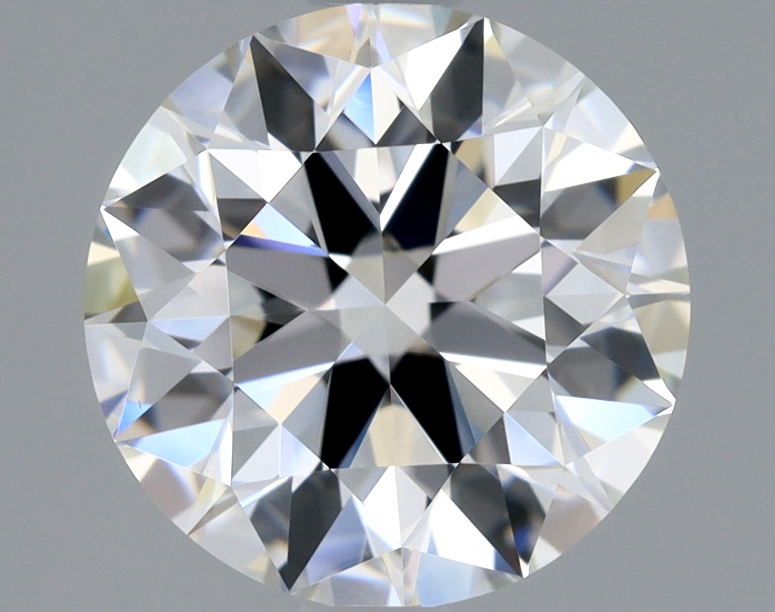 GIA 1.58 Carat Round Brilliant Natural Diamond