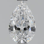 GIA 0.85 Carat Pear Natural Diamond
