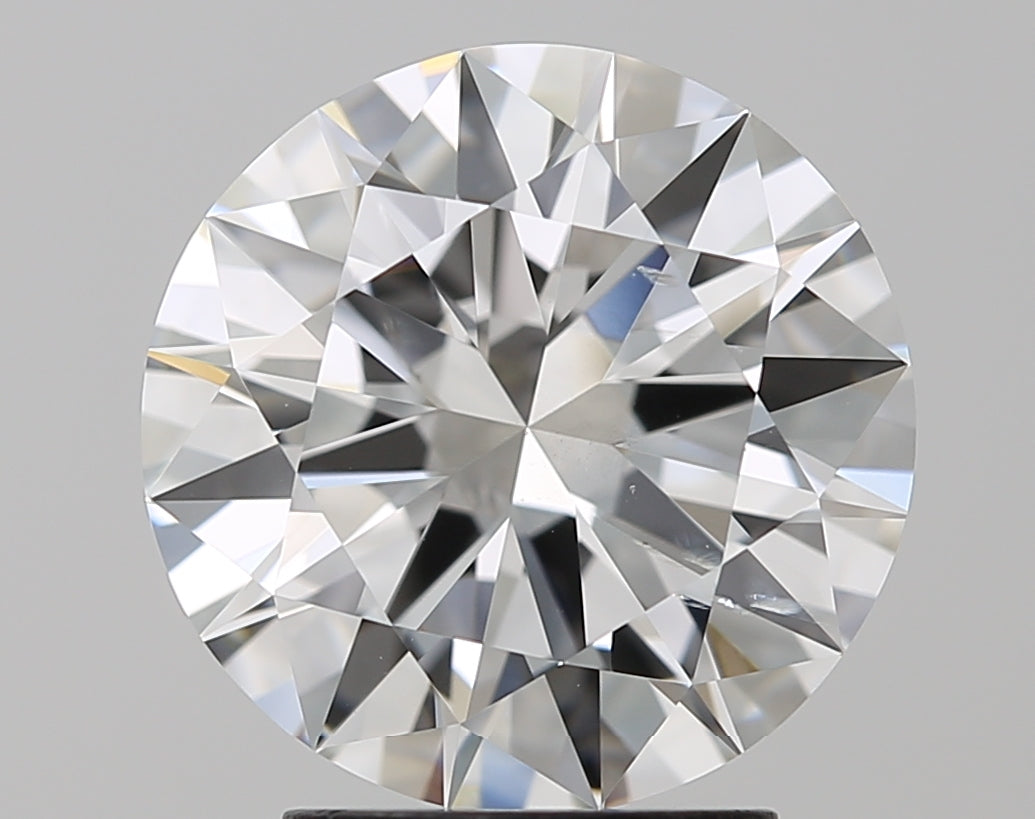 GIA 2.81 Carat Round Brilliant Natural Diamond 鑽石