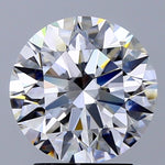 GIA 2.5 Carat Round Brilliant Natural Diamond 鑽石
