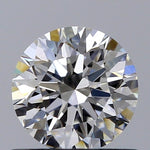 GIA 0.57 Carat Round Brilliant Natural Diamond 鑽石