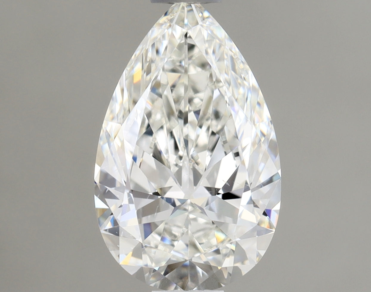 GIA 0.81 Carat Pear Natural Diamond