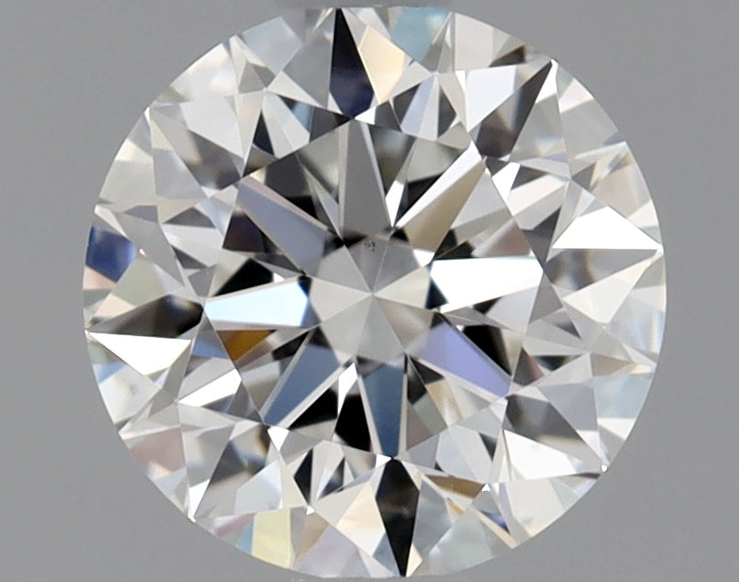 GIA 0.88 Carat Round Brilliant Natural Diamond 鑽石