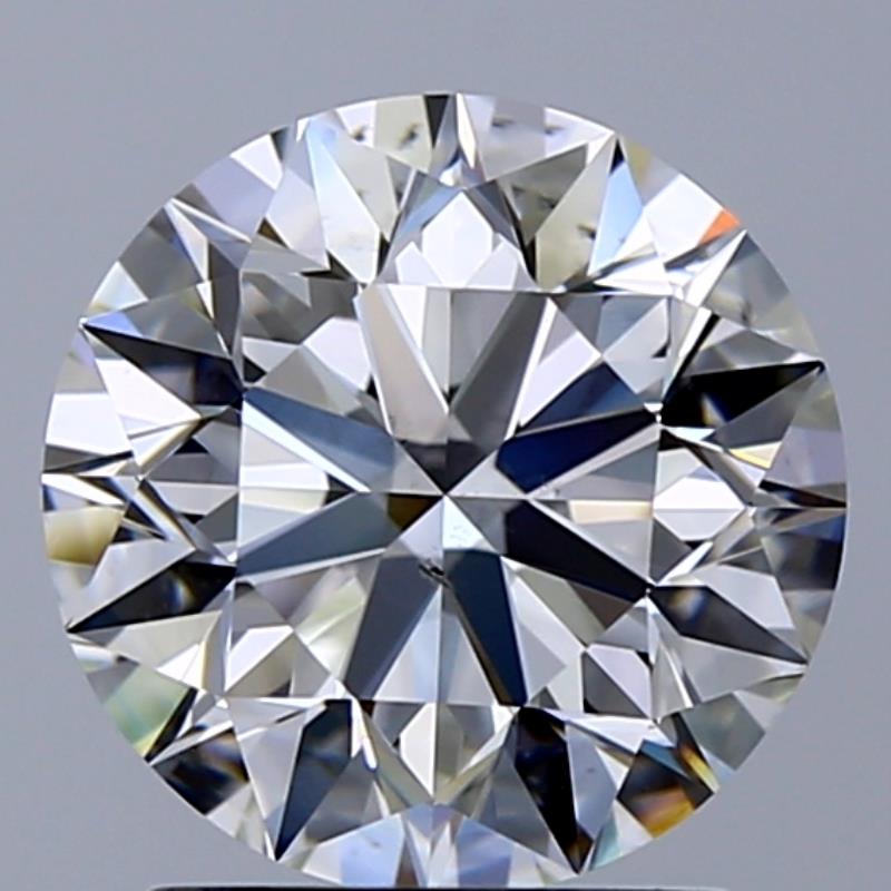 GIA 2 Carat Round Brilliant Natural Diamond 鑽石