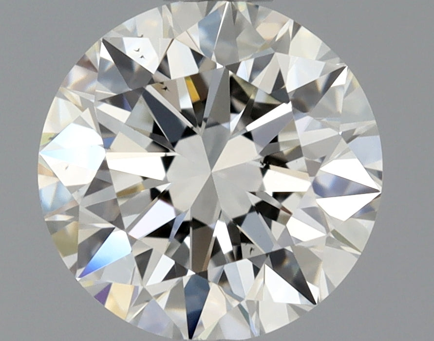GIA 0.90 Carat Round Brilliant Natural Diamond