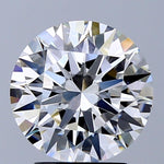 GIA 2.71 Carat Round Brilliant Natural Diamond 鑽石