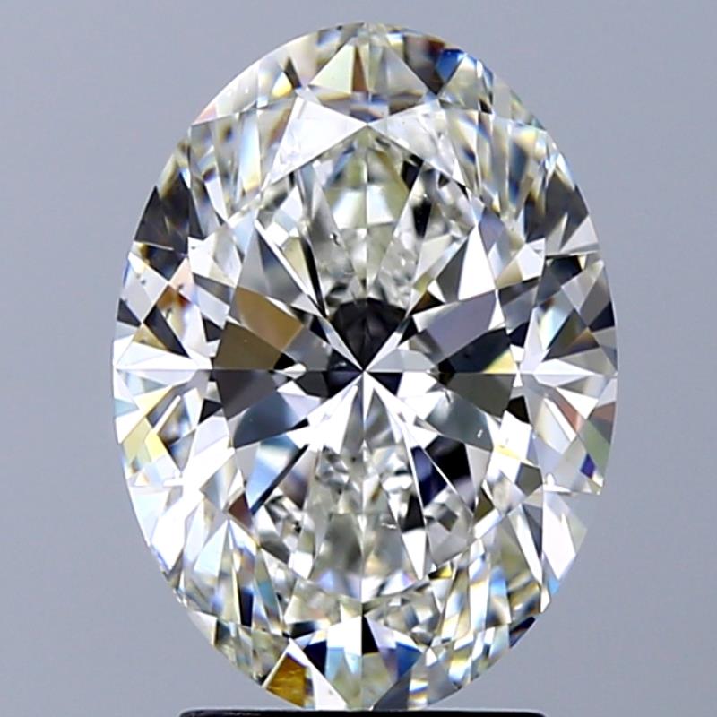 GIA 3 Carat Oval Natural Diamond 鑽石