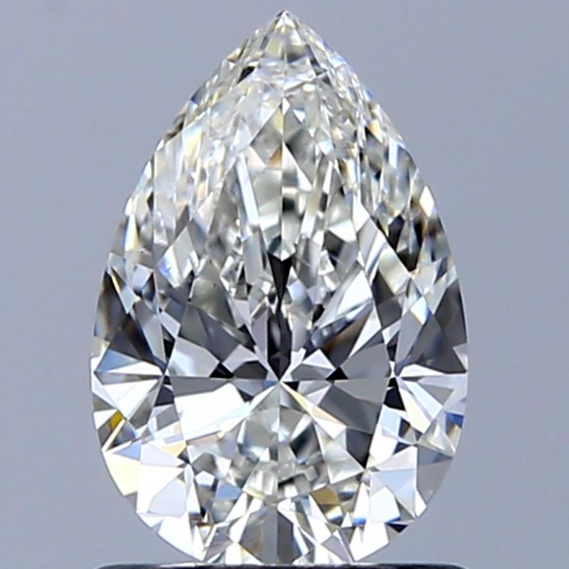GIA 1 Carat Pear Natural Diamond 鑽石