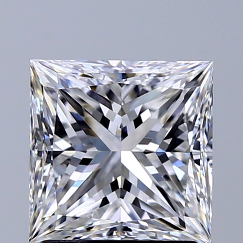 GIA 1.87 Carat Princess Cut Natural Diamond 鑽石