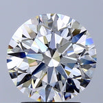 GIA 2.51 Carat Round Brilliant Natural Diamond