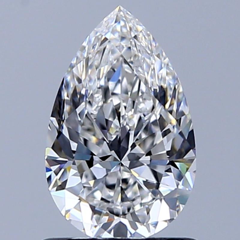 GIA 1 Carat Pear Natural Diamond 鑽石