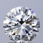 GIA 1.61 Carat Round Brilliant Natural Diamond 鑽石