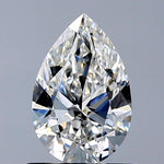 GIA 0.8 Carat Pear Natural Diamond 鑽石