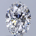 GIA 0.9 Carat Oval Natural Diamond 鑽石
