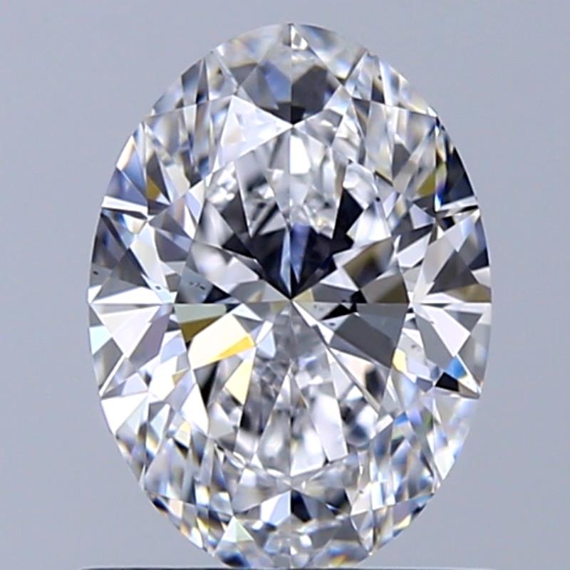 GIA 0.9 Carat Oval Natural Diamond 鑽石