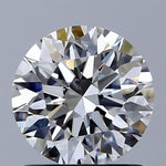 GIA 1.02 Carat Round Brilliant Natural Diamond 鑽石