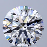 GIA 2.51 Carat Round Brilliant Natural Diamond 鑽石