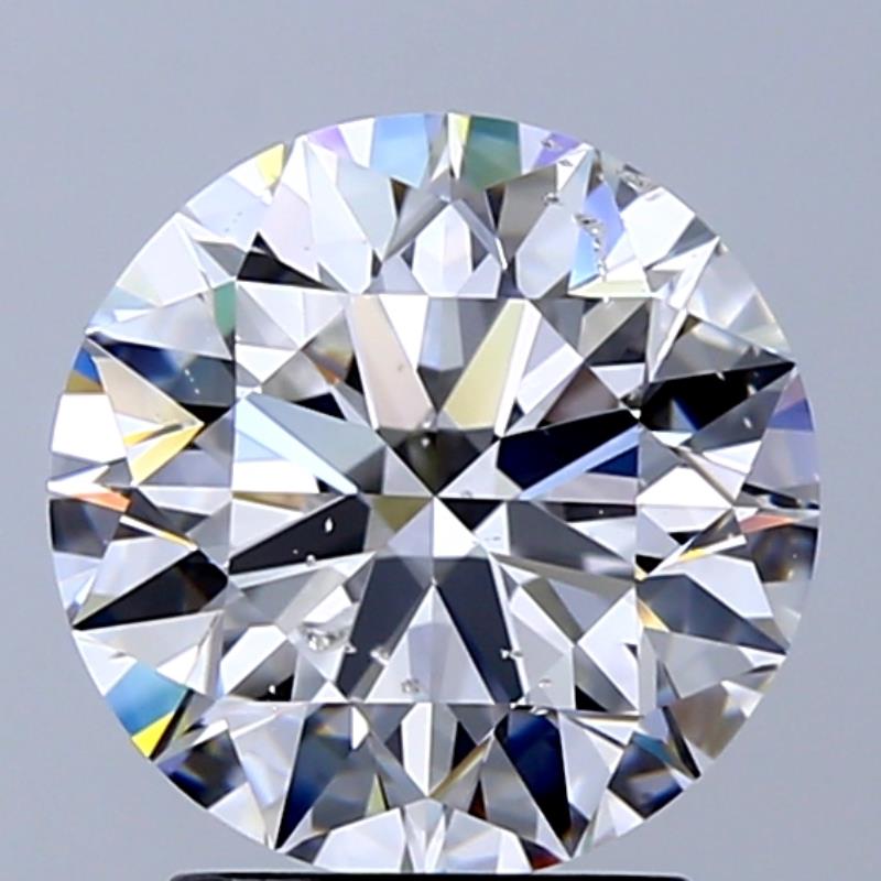 GIA 2.51 Carat Round Brilliant Natural Diamond 鑽石