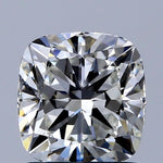 GIA 1 Carat Cushion Natural Diamond 鑽石