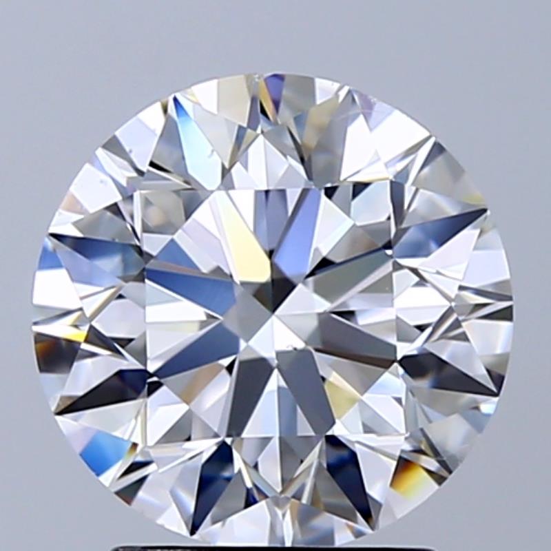 GIA 2.50 Carat Round Brilliant Natural Diamond
