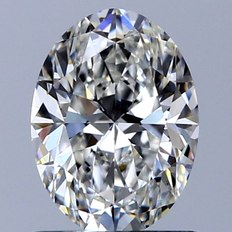 GIA 0.9 Carat Oval Natural Diamond 鑽石