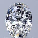 GIA 0.51 Carat Oval Natural Diamond 鑽石