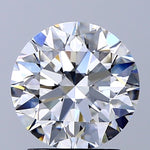 GIA 2 Carat Round Brilliant Natural Diamond 鑽石